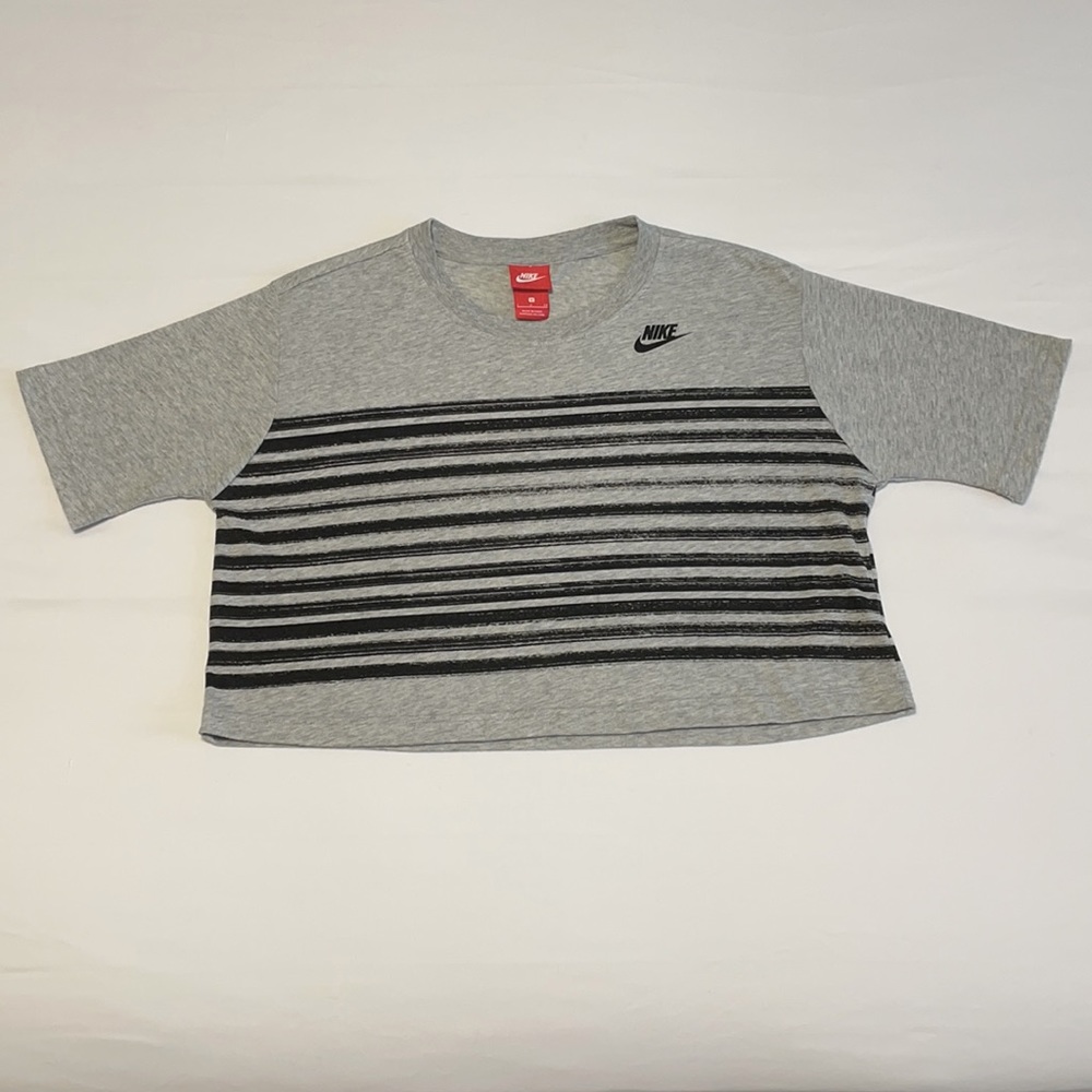 Nike Gray Crop Top S